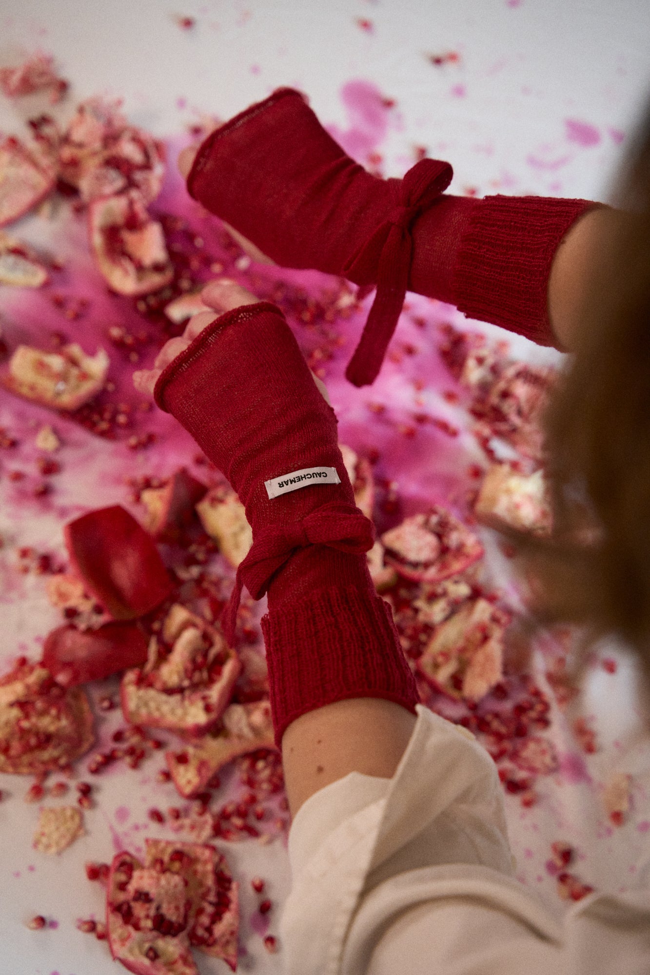 LE TUBE COURT AVEC BOUCLE - ROUGE